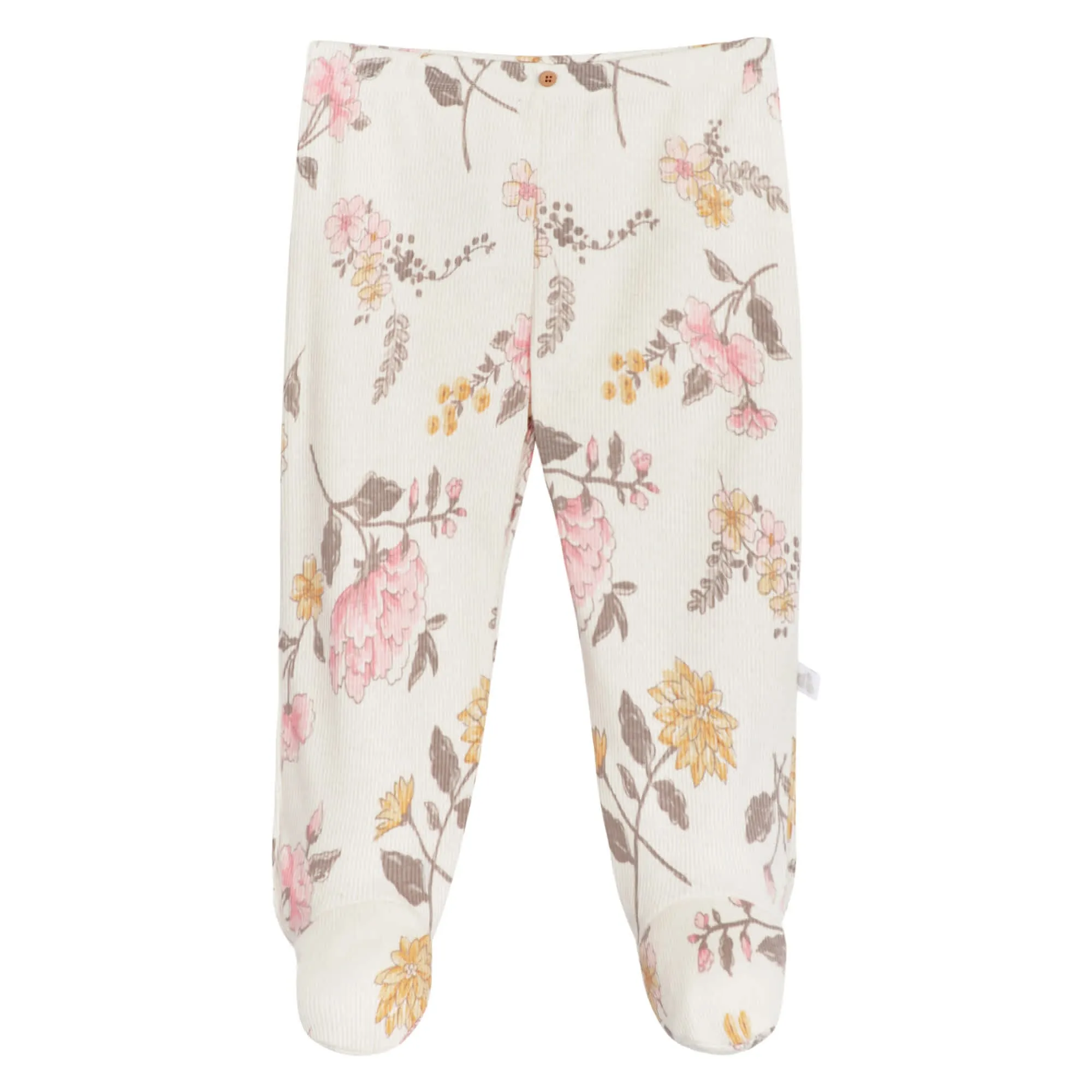 2-Piece Baby Girls Vintage Floral Take Me Home Set