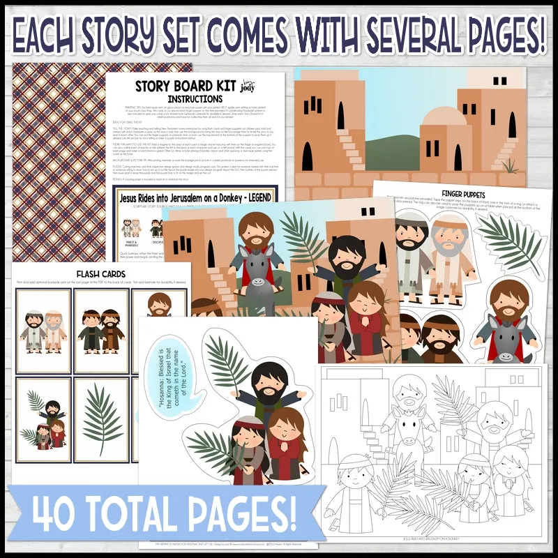 2023 CFM Story Board Kit 6 {NEW Testament} PRINTABLE