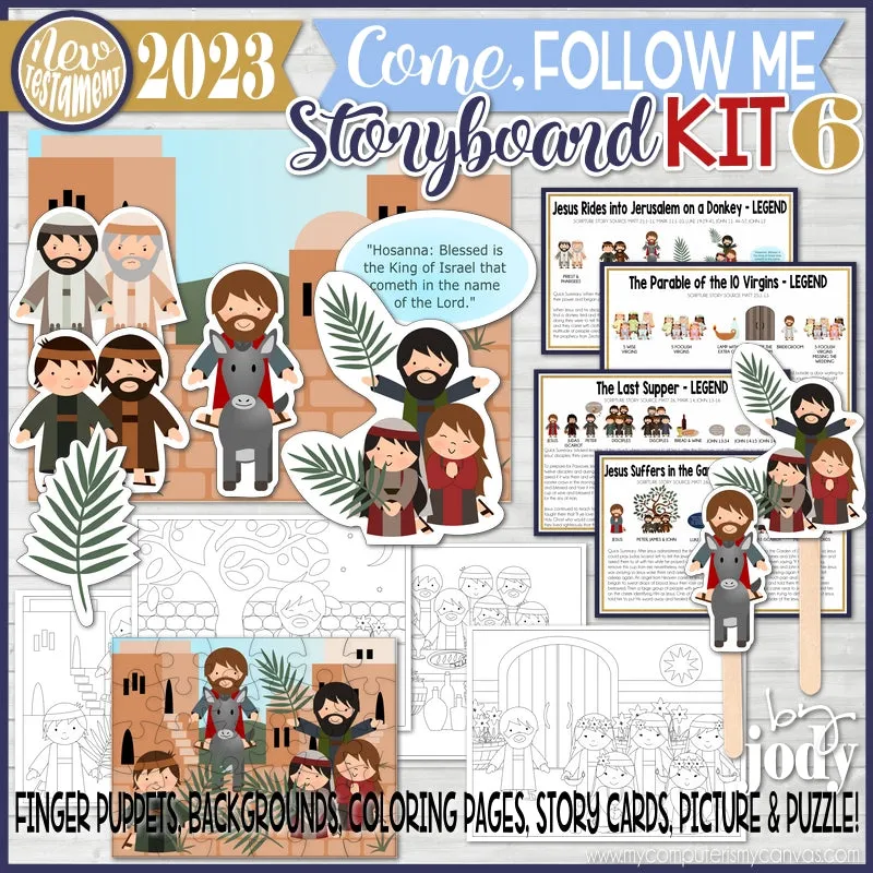 2023 CFM Story Board Kit 6 {NEW Testament} PRINTABLE