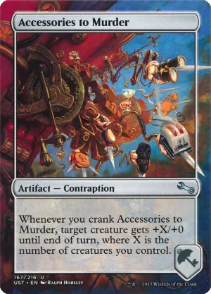 Accessories to Murder [Unstable]