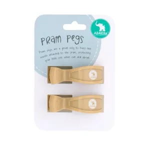 All 4 Ella - Pram Pegs - Sand