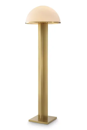 Antique Brass Stemmed Floor Lamp | Eichholtz Berkley