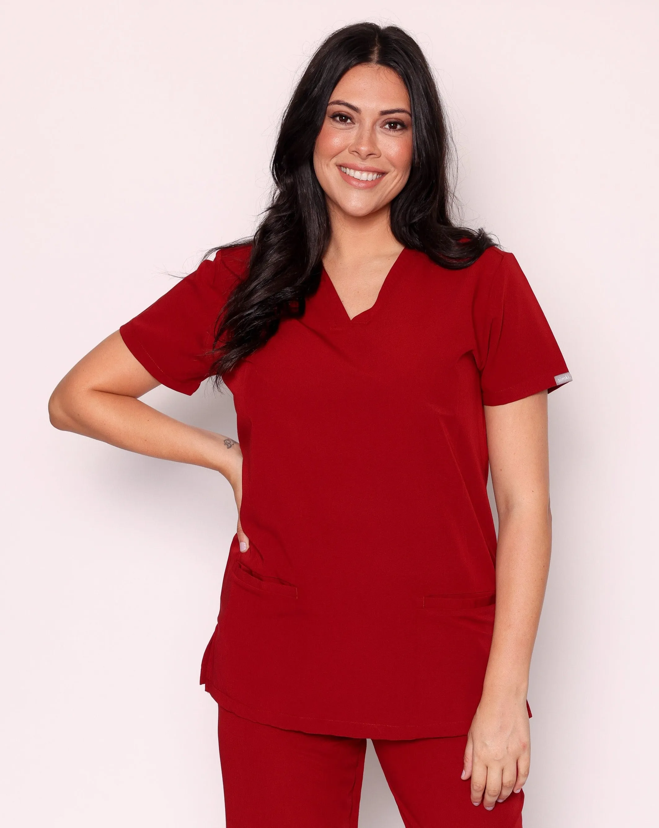 Ari Long Length Scrub Top