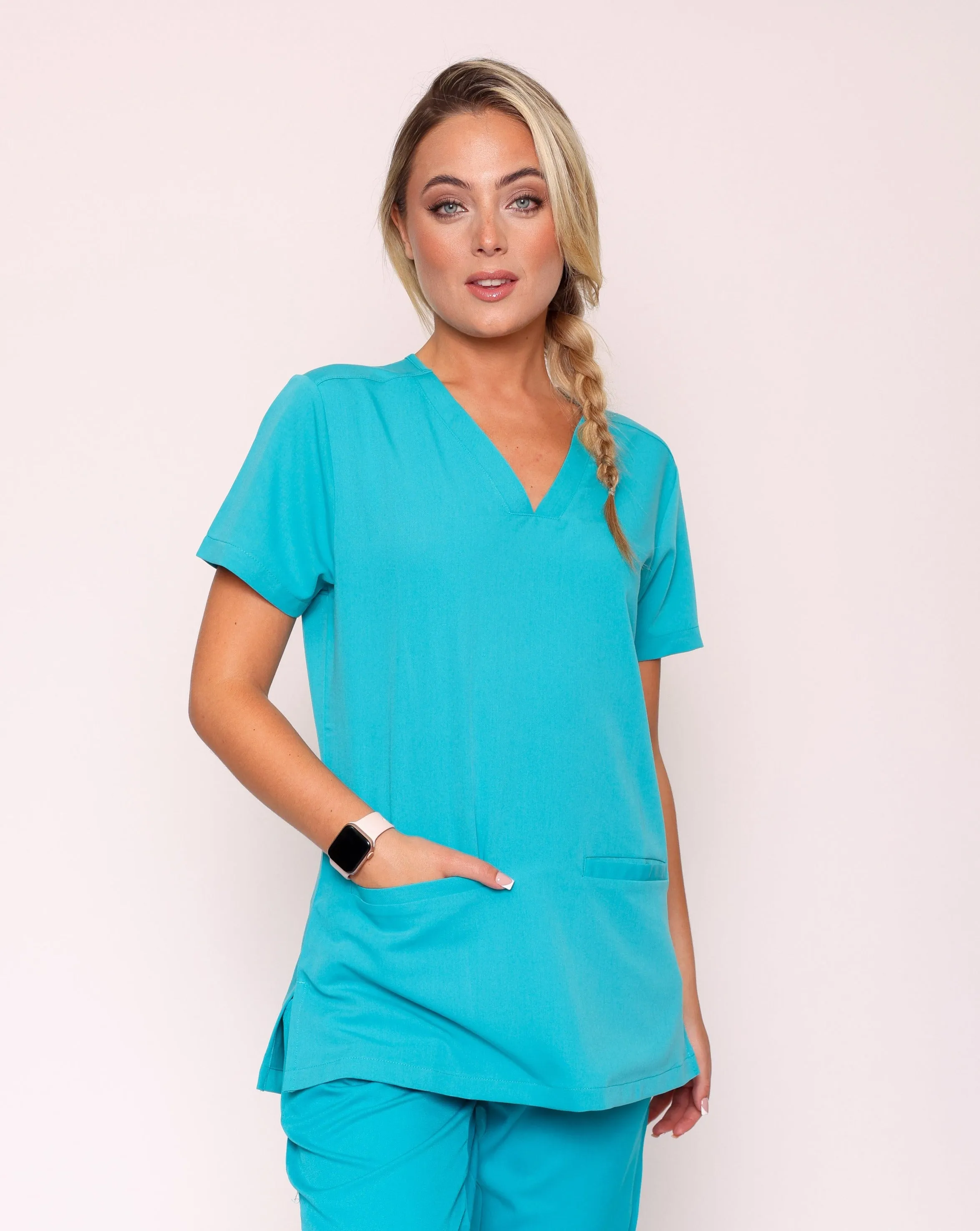 Ari Long Length Scrub Top