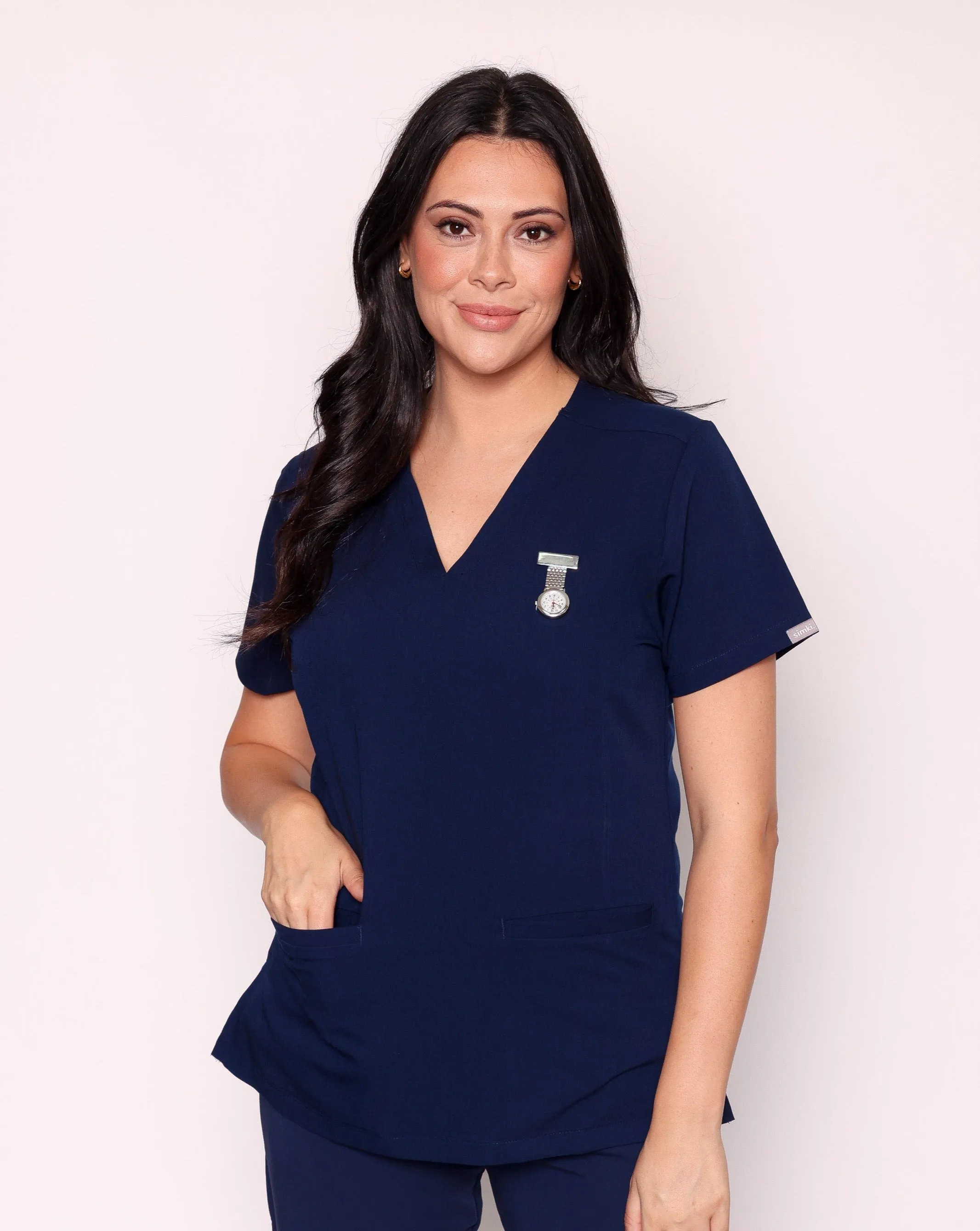 Ari Long Length Scrub Top