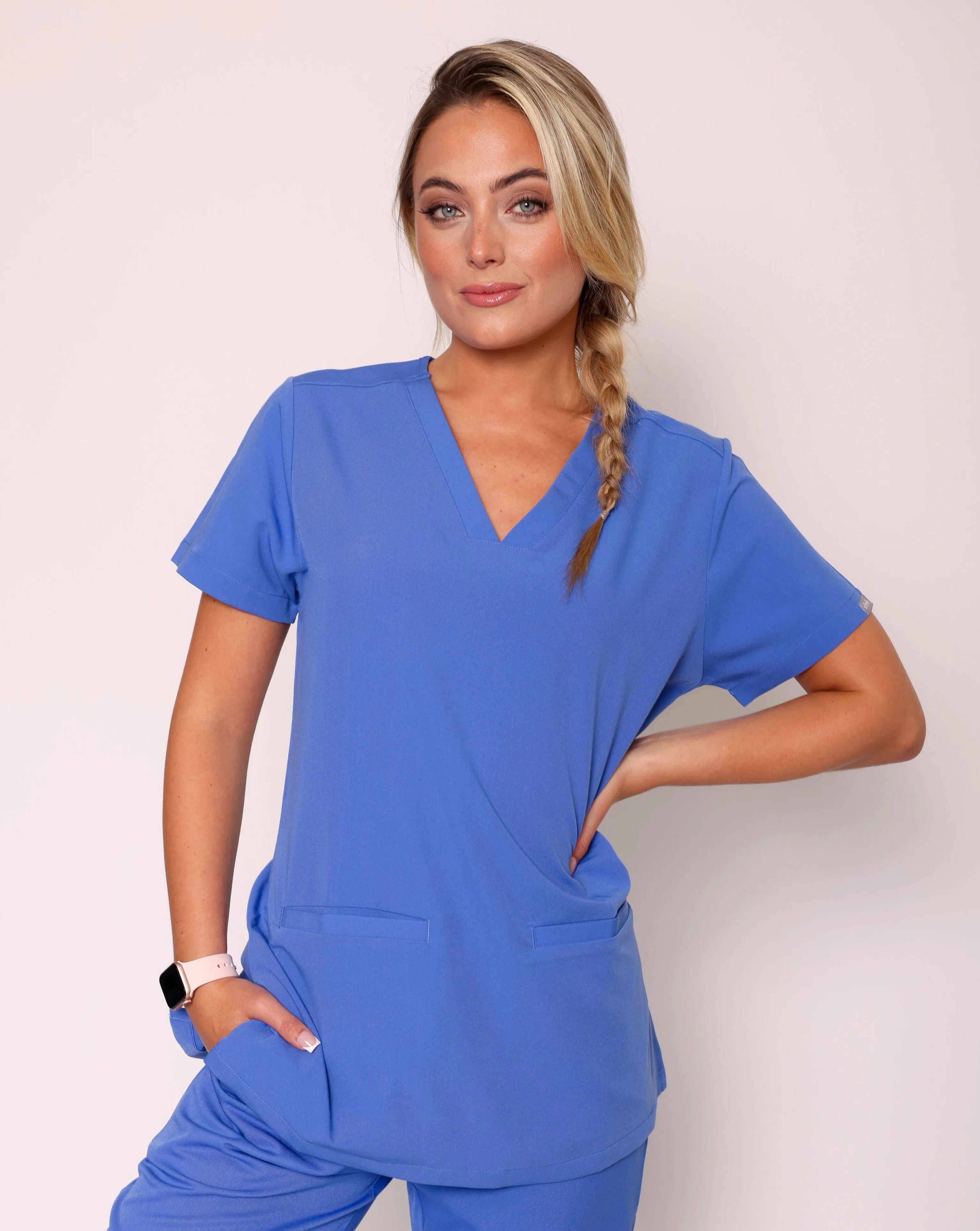 Ari Long Length Scrub Top