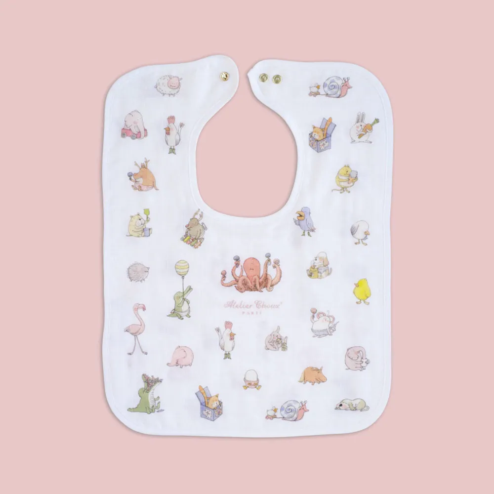 Atelier Choux Large Bib Bebe Choux