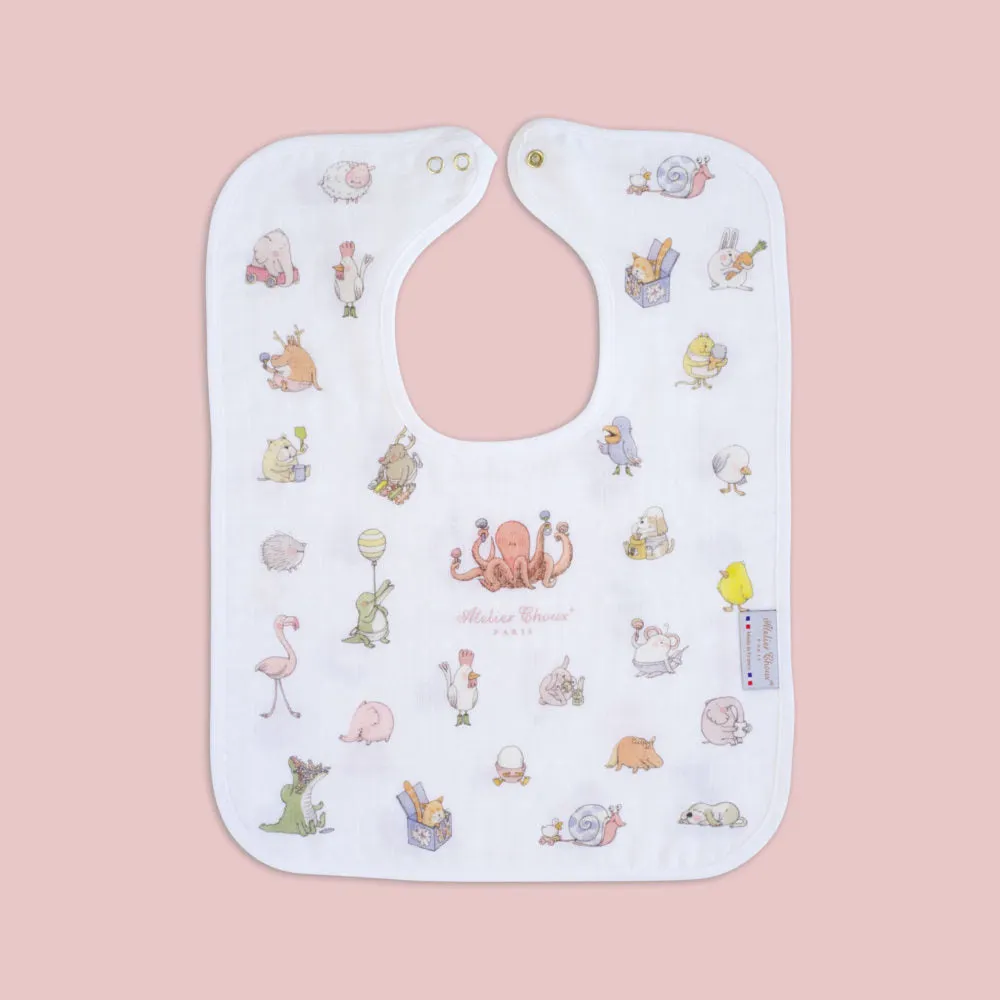 Atelier Choux Large Bib Bebe Choux