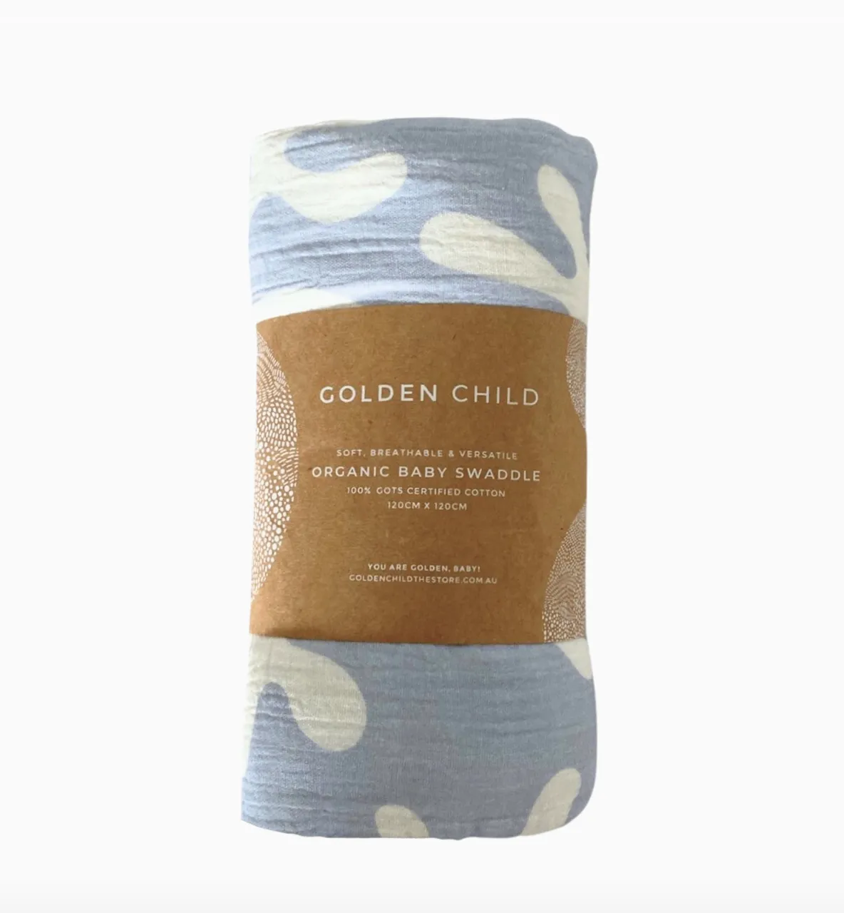 Azure | Marine Dream Organic Cotton Swaddle