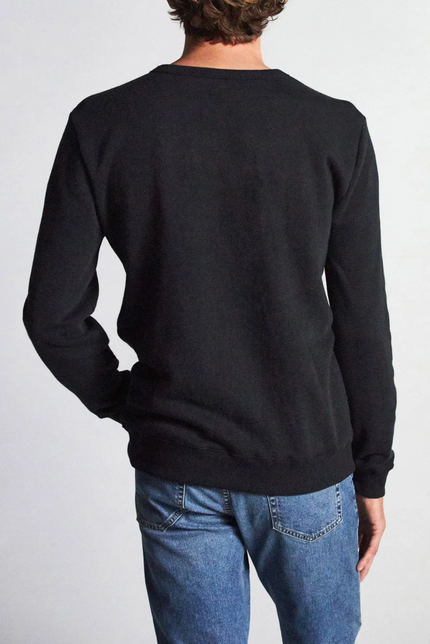 B-Shield Crew Fleece - Black