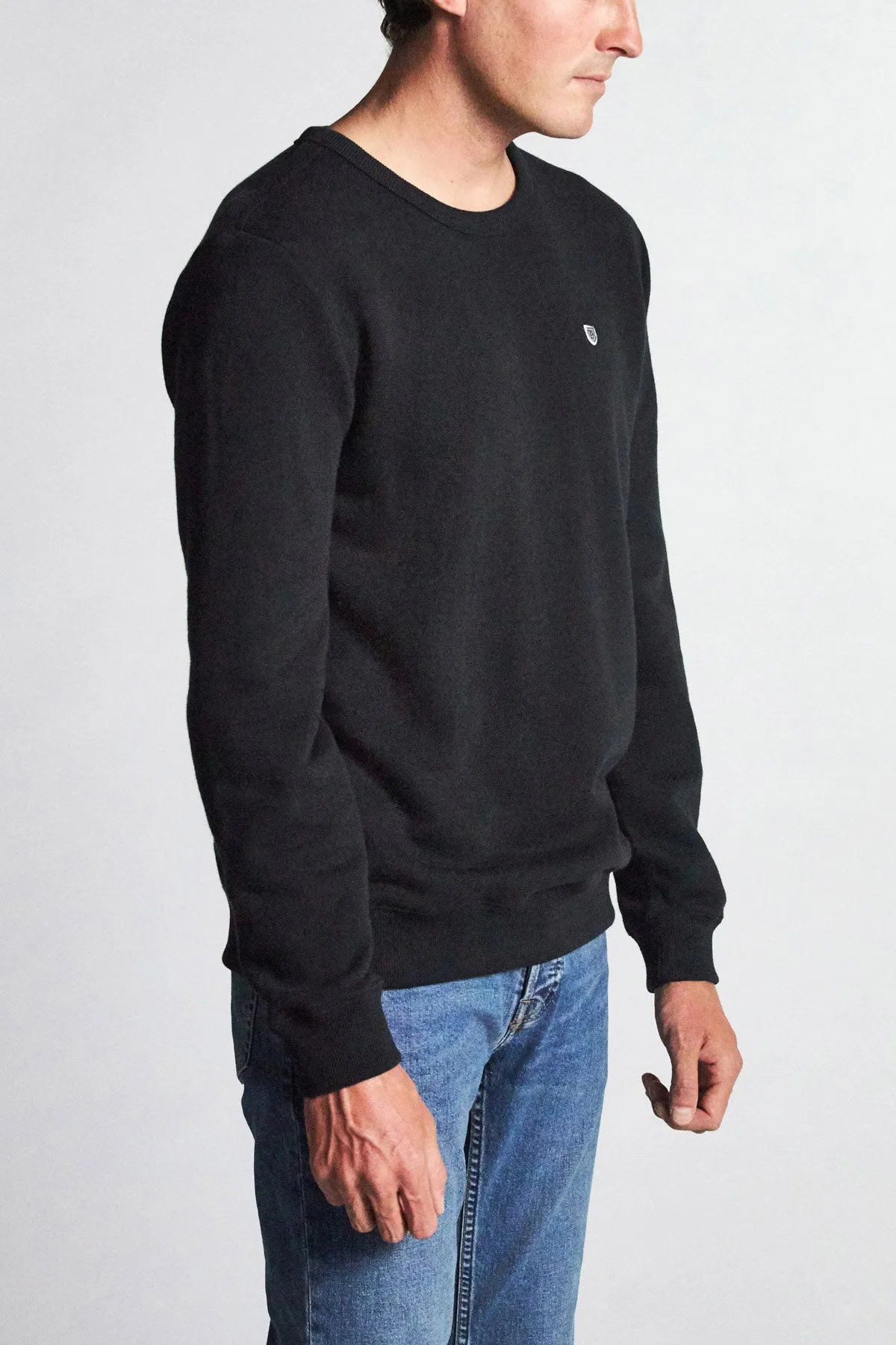 B-Shield Crew Fleece - Black