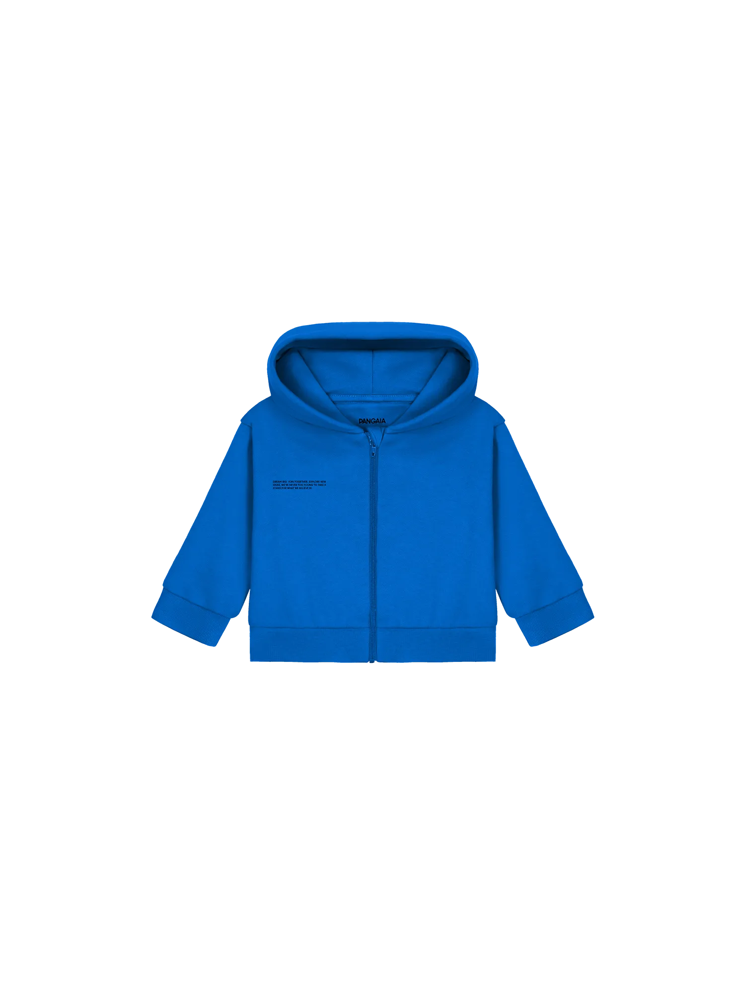 Baby 365 Midweight Zip Up Hoodie—cobalt blue