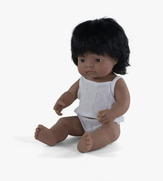 Baby Doll - Hispanic Girl - 38cm - BPA Free