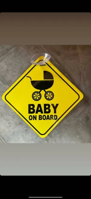 Baby On Board Prop