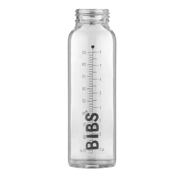 Bibs Baby Glass Bottle, 225ml