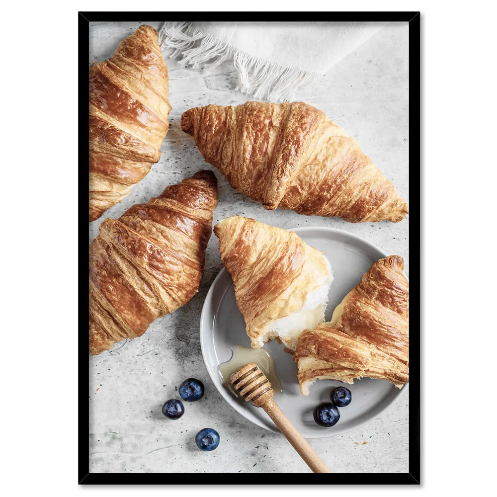 Breakfast in Paris II - Art Print