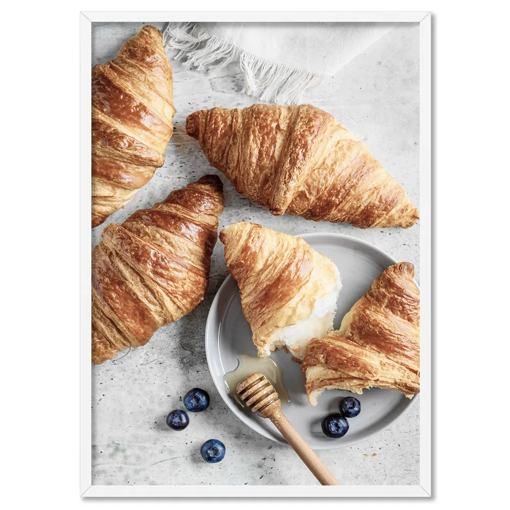 Breakfast in Paris II - Art Print