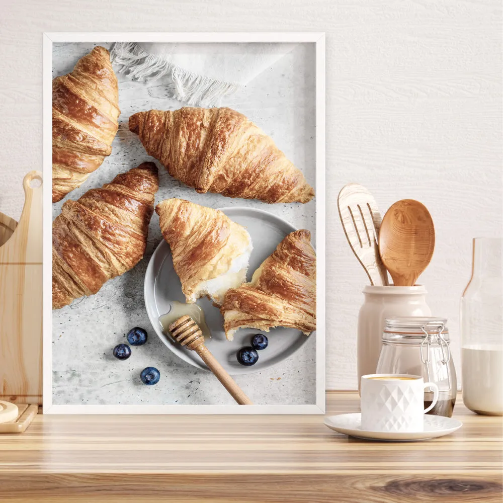 Breakfast in Paris II - Art Print