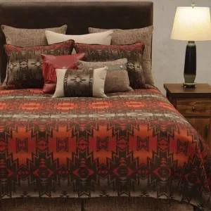 Burnt Luminaria Bedspread Set