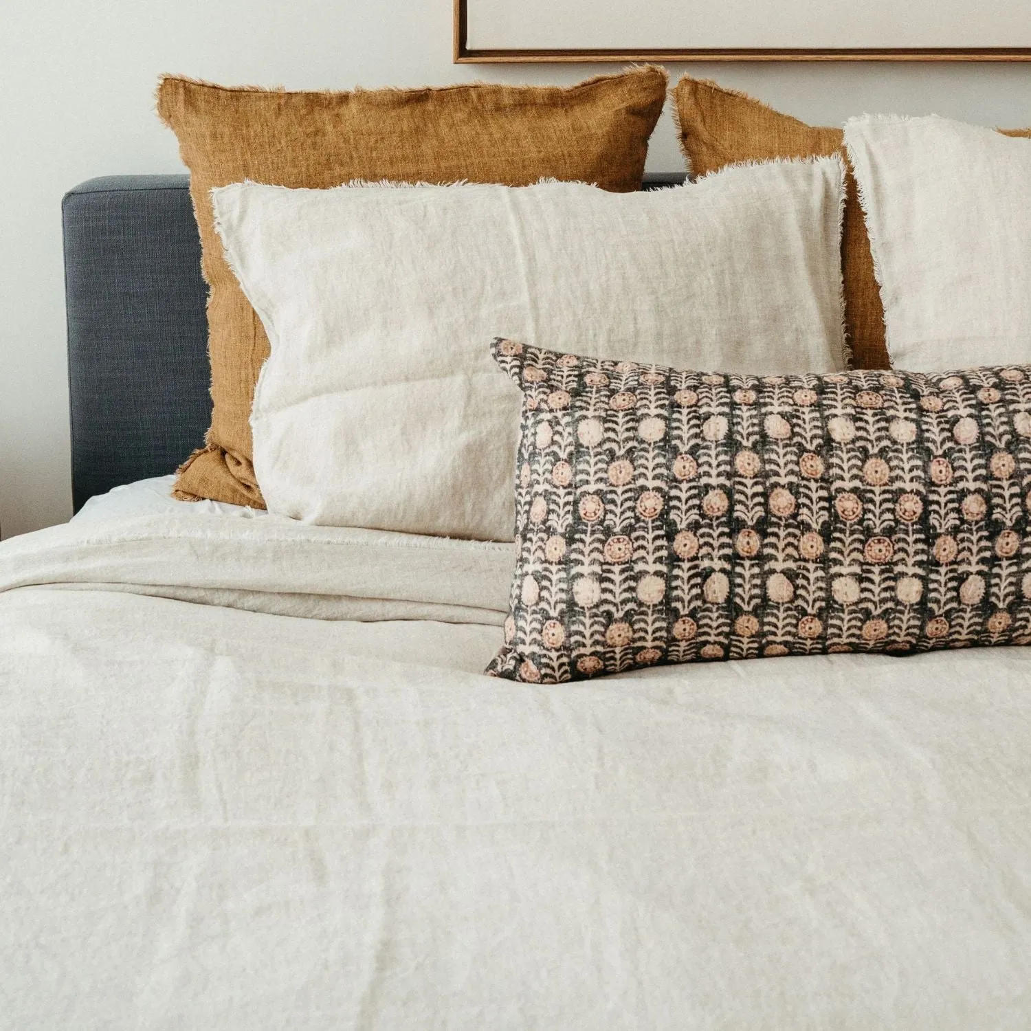 Cambri Chambray Linen Duvet Cover Set