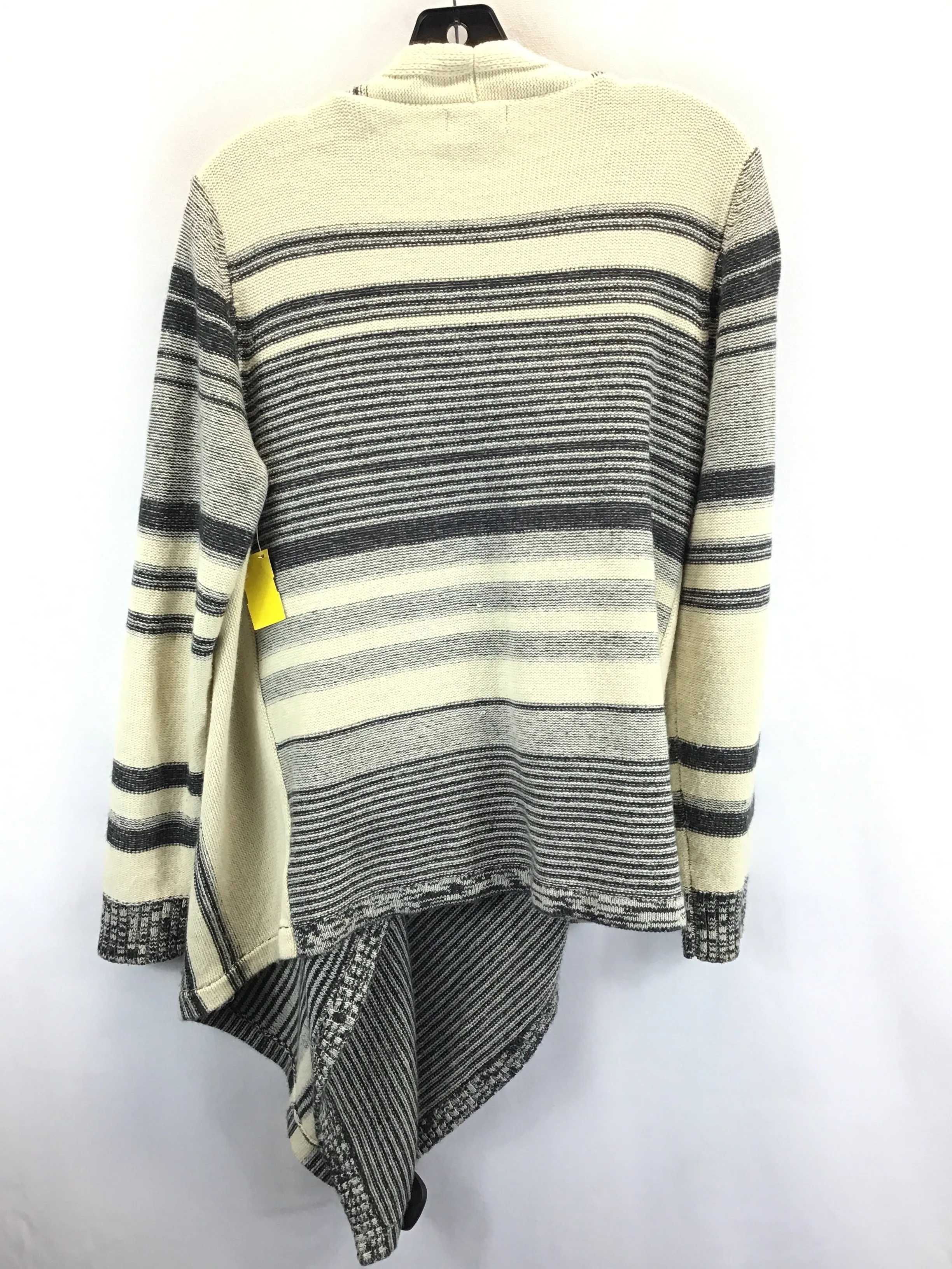 Cardigan By Ana In Black Cream, Size: L