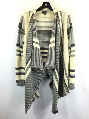 Cardigan By Ana In Black Cream, Size: L