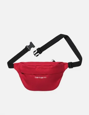 Carhartt-WIP Payton Hip Bag - Etna Red/White