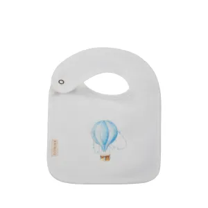 Citrine White/Blue Hot Air Balloon One Bib