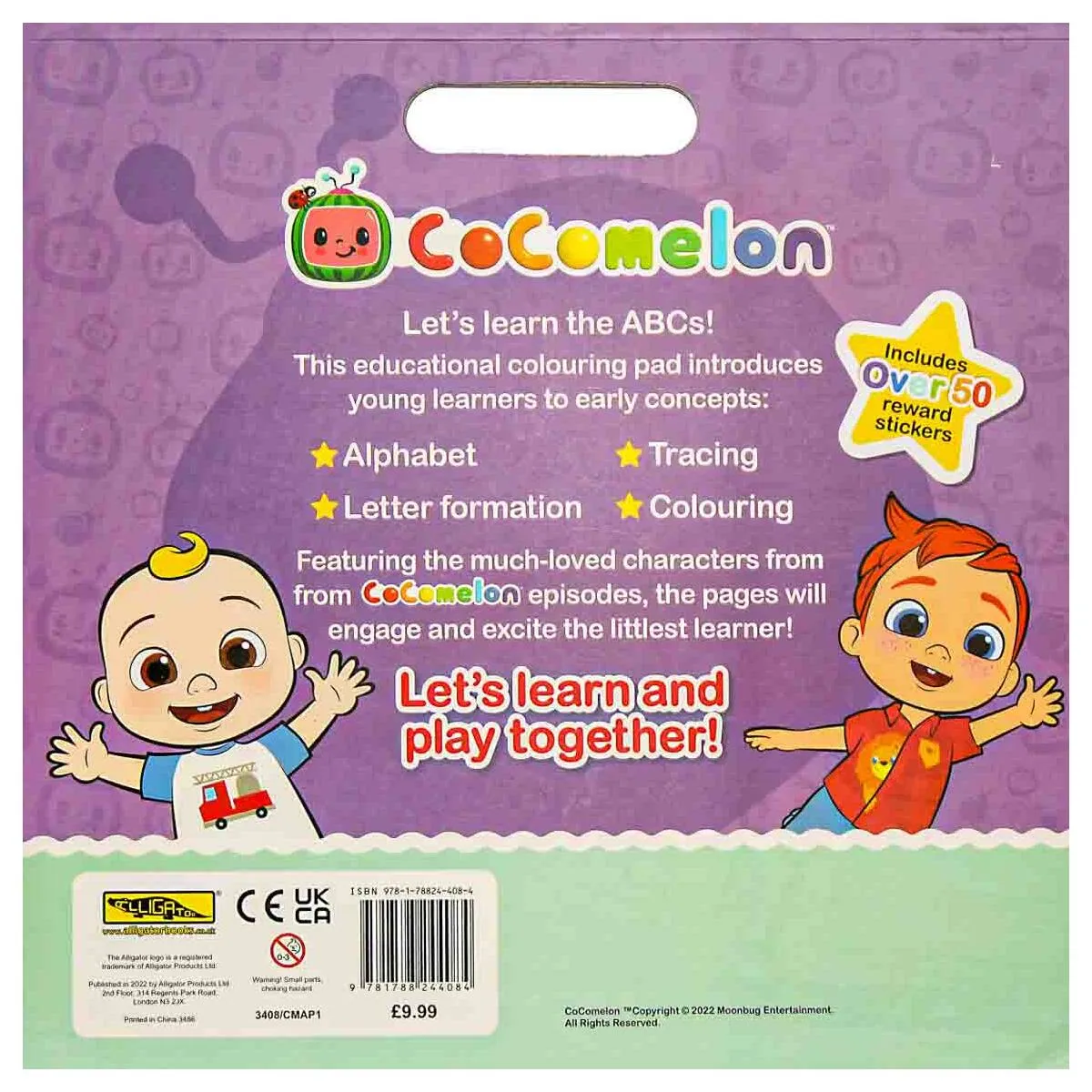 CoComelon ABC Fun Educational Colouring Pad