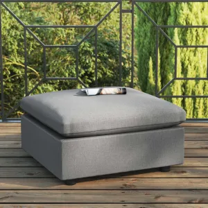 Commix Overstuffed Outdoor Patio Ottoman by Modway