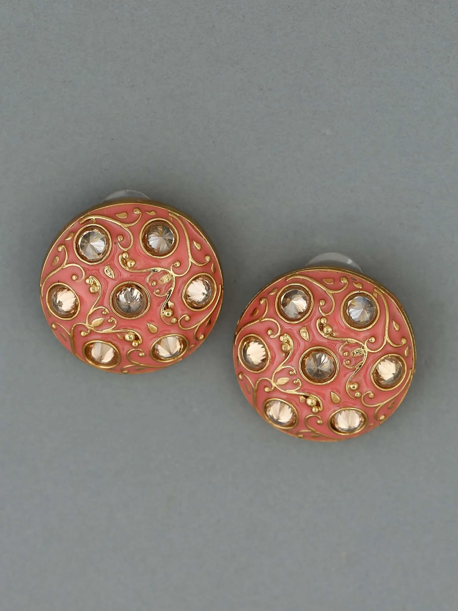 Coral Astra Studs