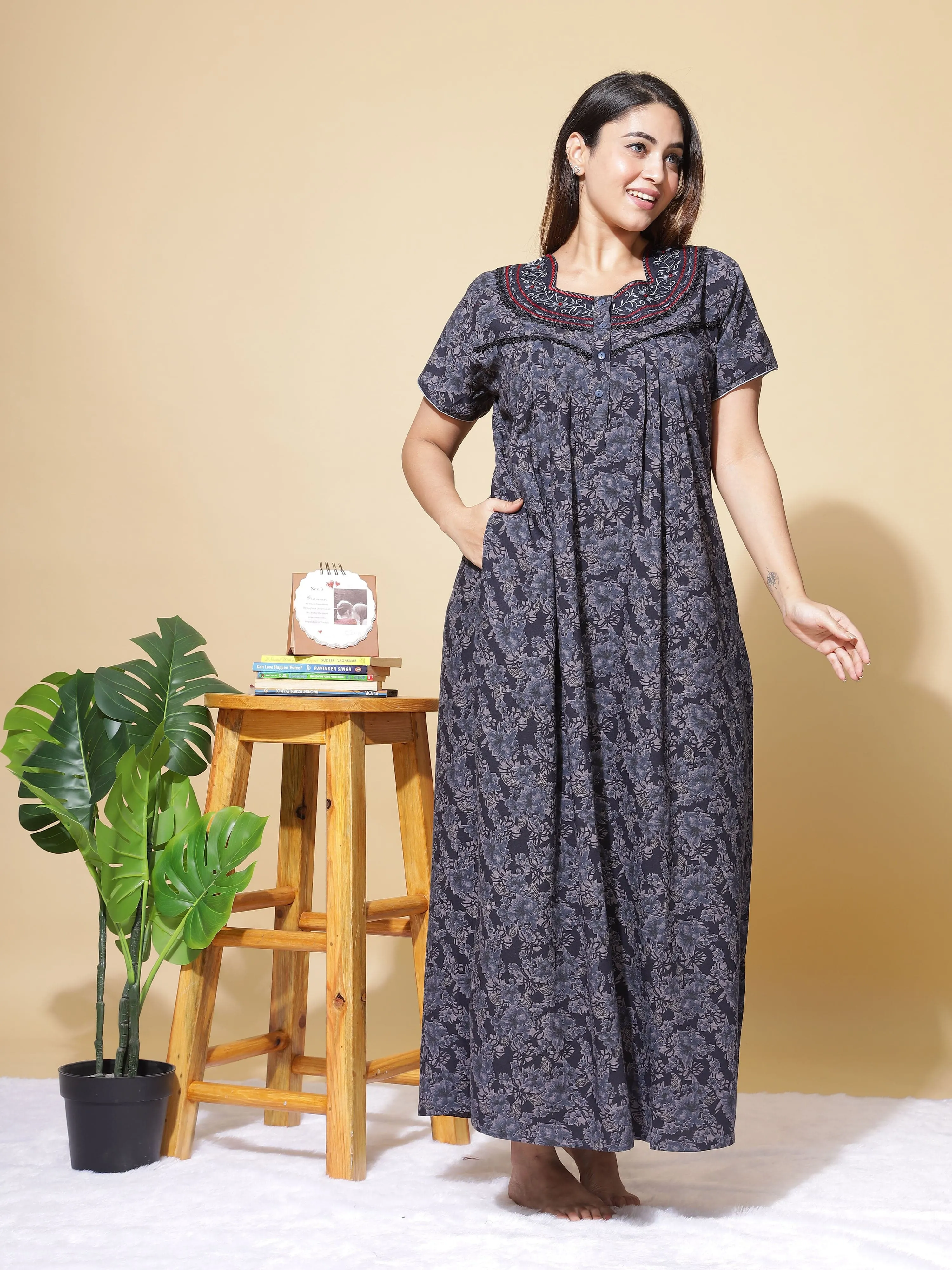 Crush Designer Nighty Dark Blue