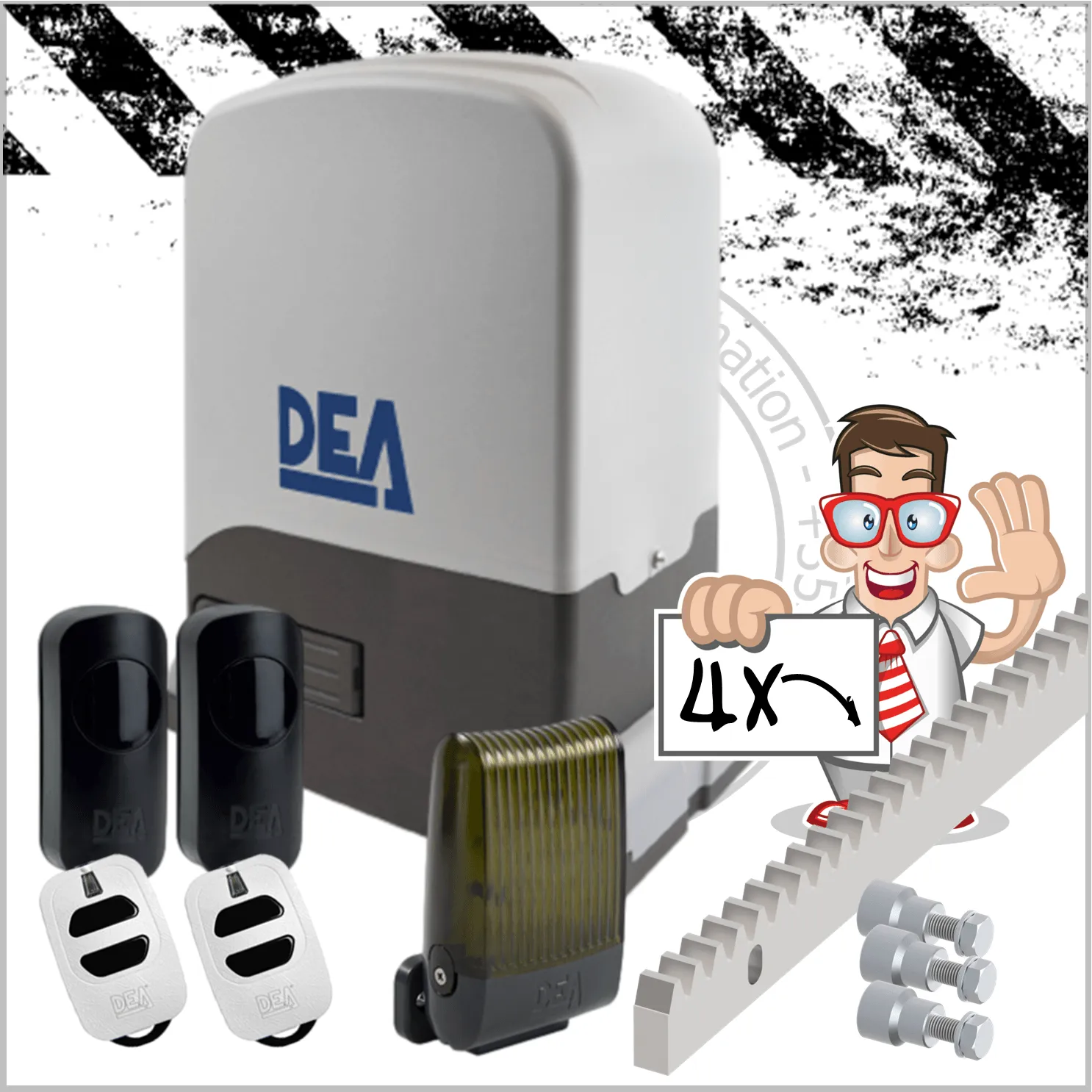 DEA REV sliding gate Kit