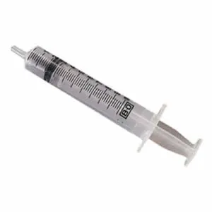 Disposable Syringes, 60ml, Luer-Lock, Non-Sterile, Each