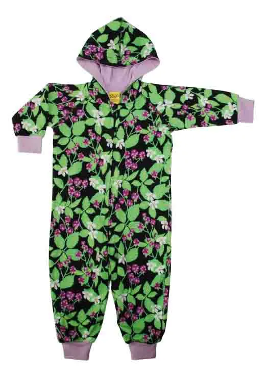 DUNS One Piece Hood Suit - Dewberry Black