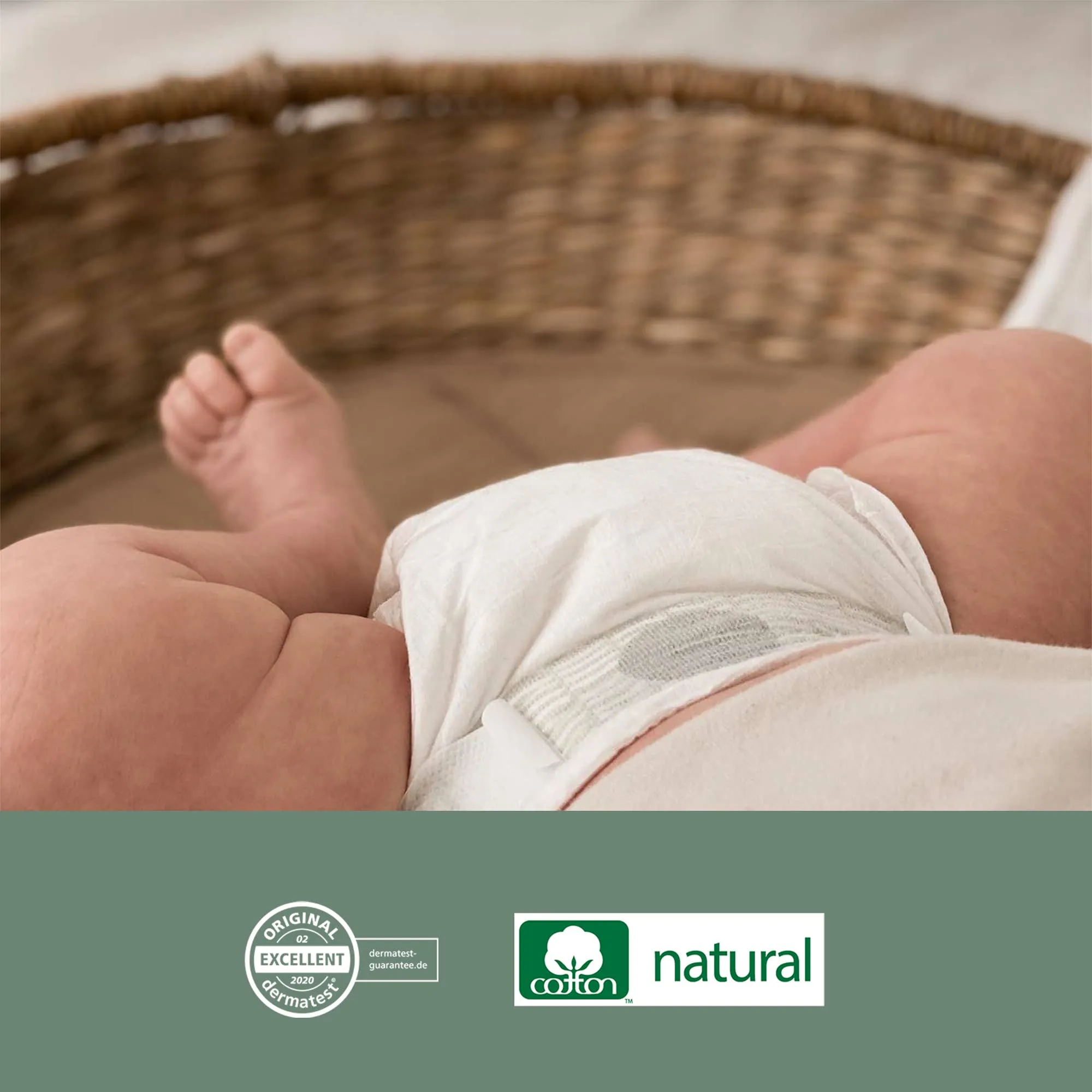 Ecoriginals Eco Nappy - Size 0 Newborn