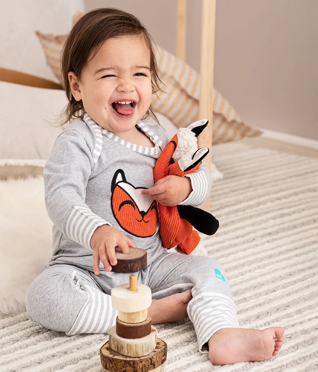 Footless Self-Soothing Romper Lyric The Fox™ Orange