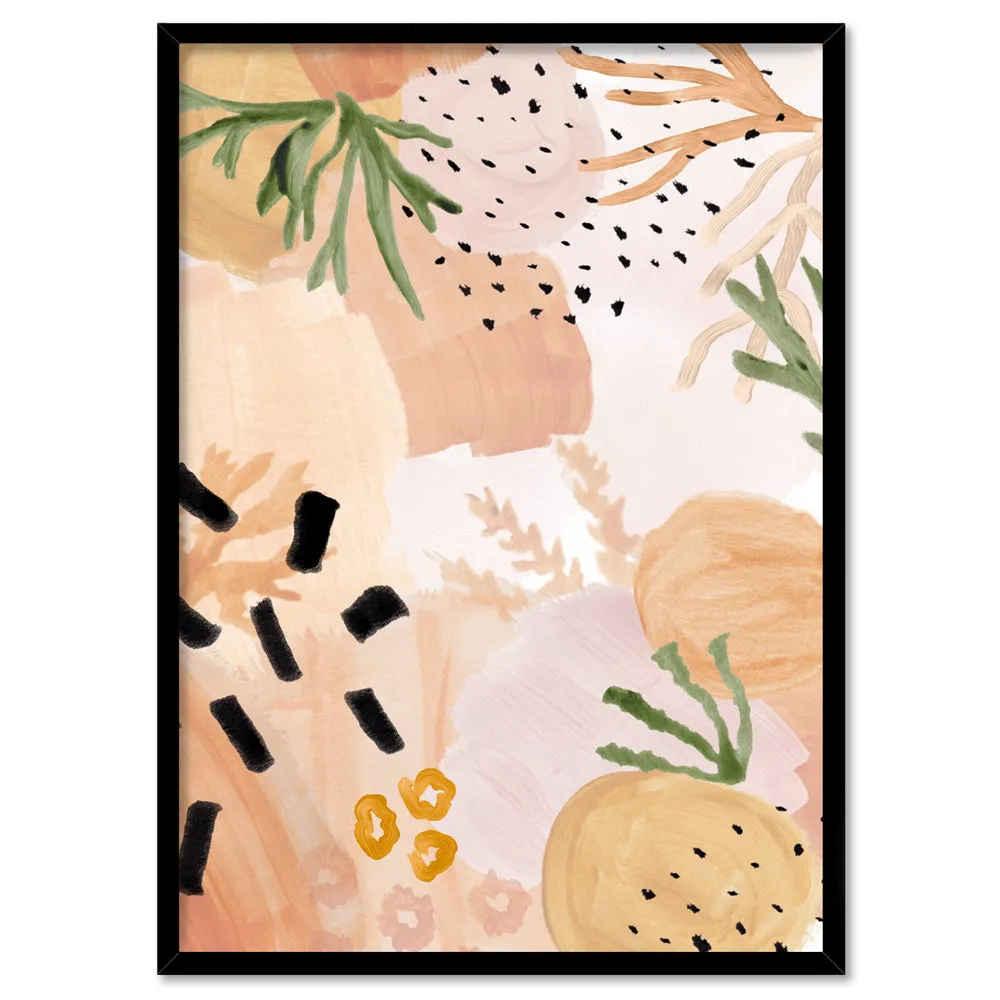 Garden of Earthly Delights | Peach III - Art Print