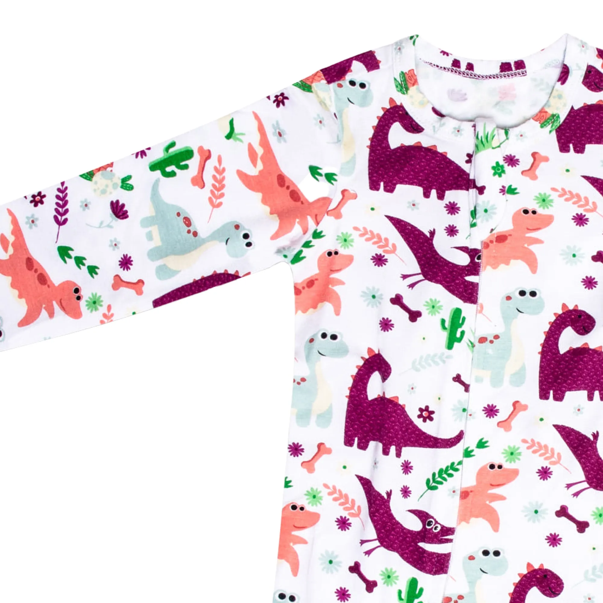 Girl Dino One-Piece Pajama