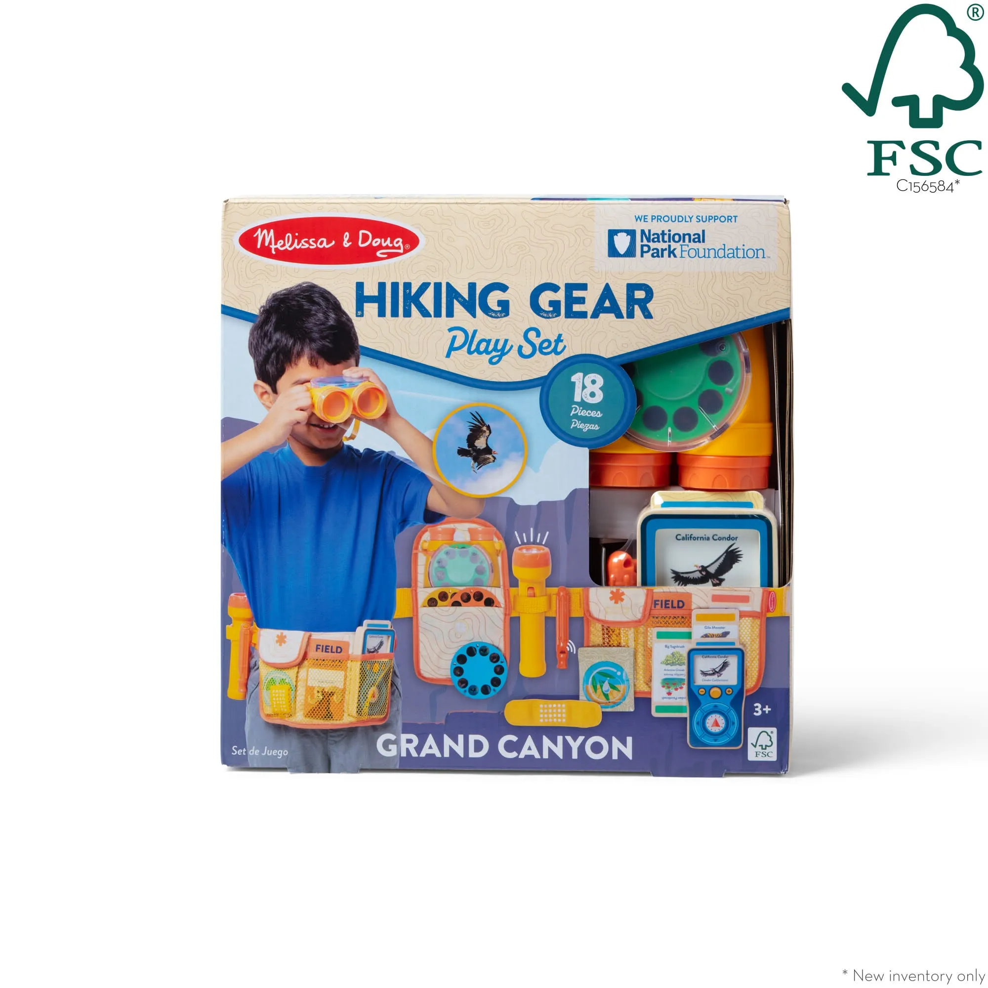 Grand Canyon National Park Hiking Gear Play Set