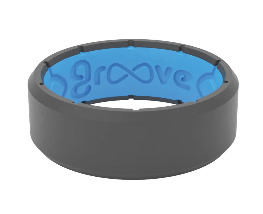 Groove Life Edge Ring Deep Stone Grey