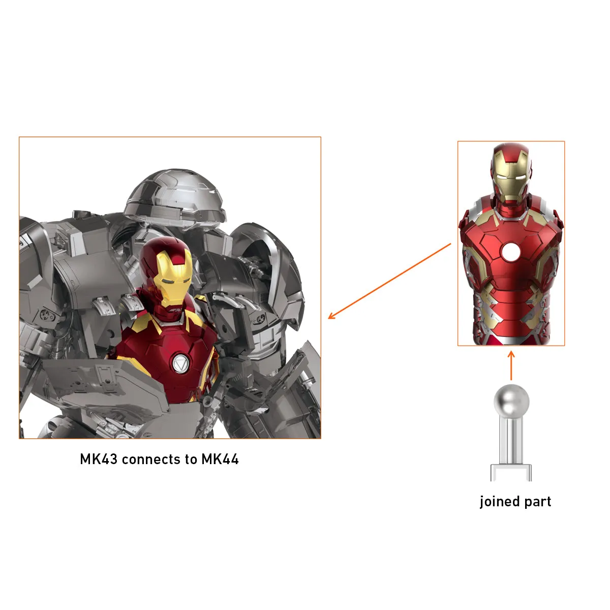 HiPlay Fondjoy, Iron Man MK42, Assembly Model Kits