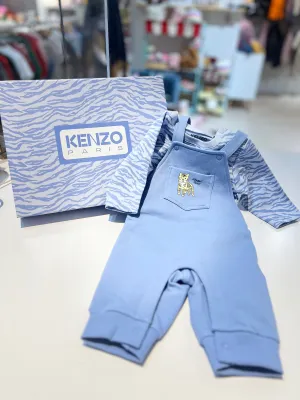 Kenzo Baby T-shirt and Overalls Gift Box Set