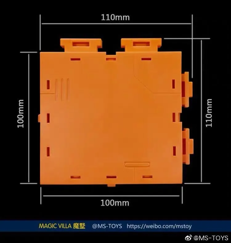Magic Square MS-Toys Magic Villa Universal Garage Kit for Transformer and Action Figure Models 12 in 1 set Upgrade Kit