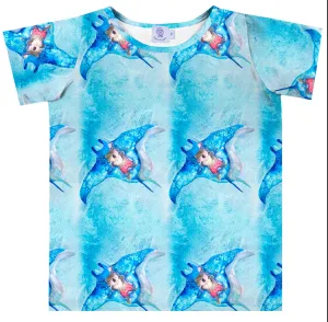 Manta Ray Koala Short Sleeve Tee