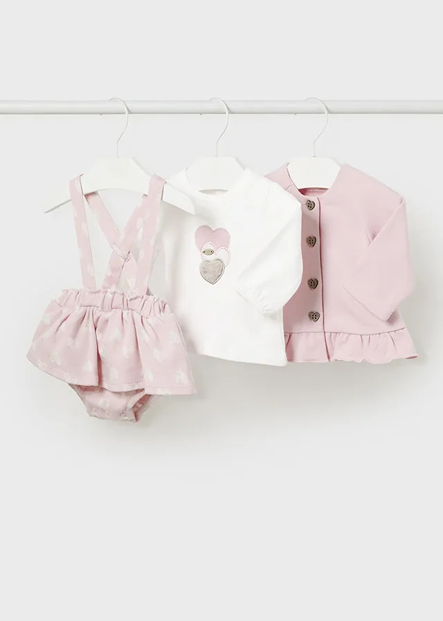 Mayoral 2892 066 - Baby Rose 3 Piece Set