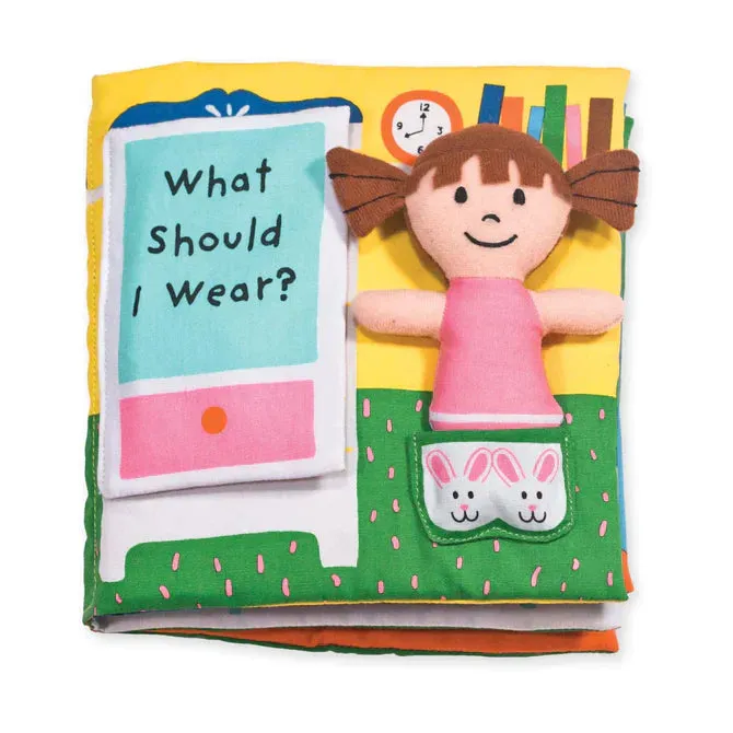 Melissa & Doug Soft Activity Book - What Should I Wear?