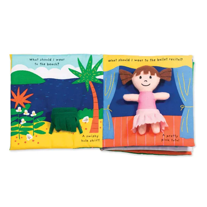 Melissa & Doug Soft Activity Book - What Should I Wear?