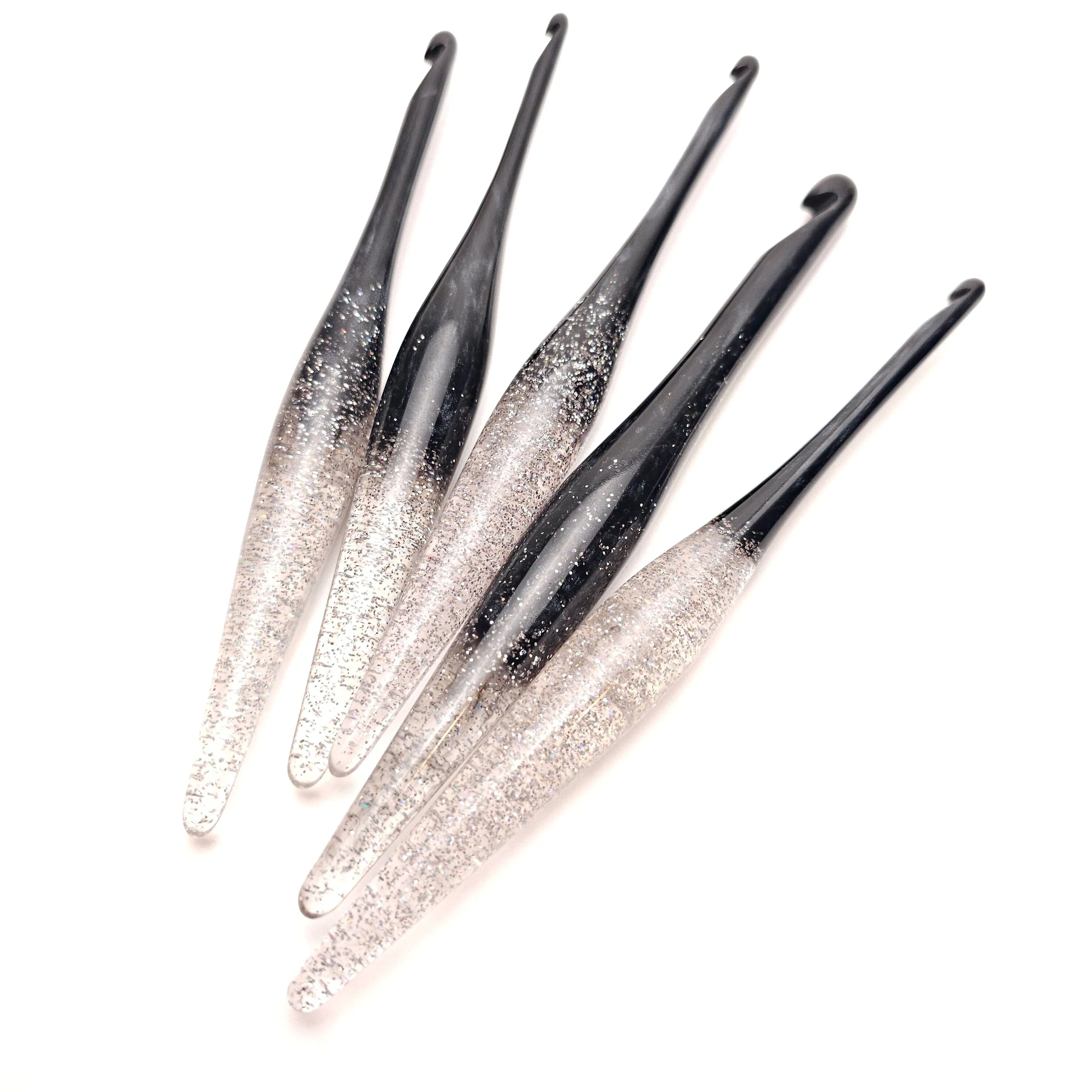 Moonlight Streamline Glitter Crochet Hooks