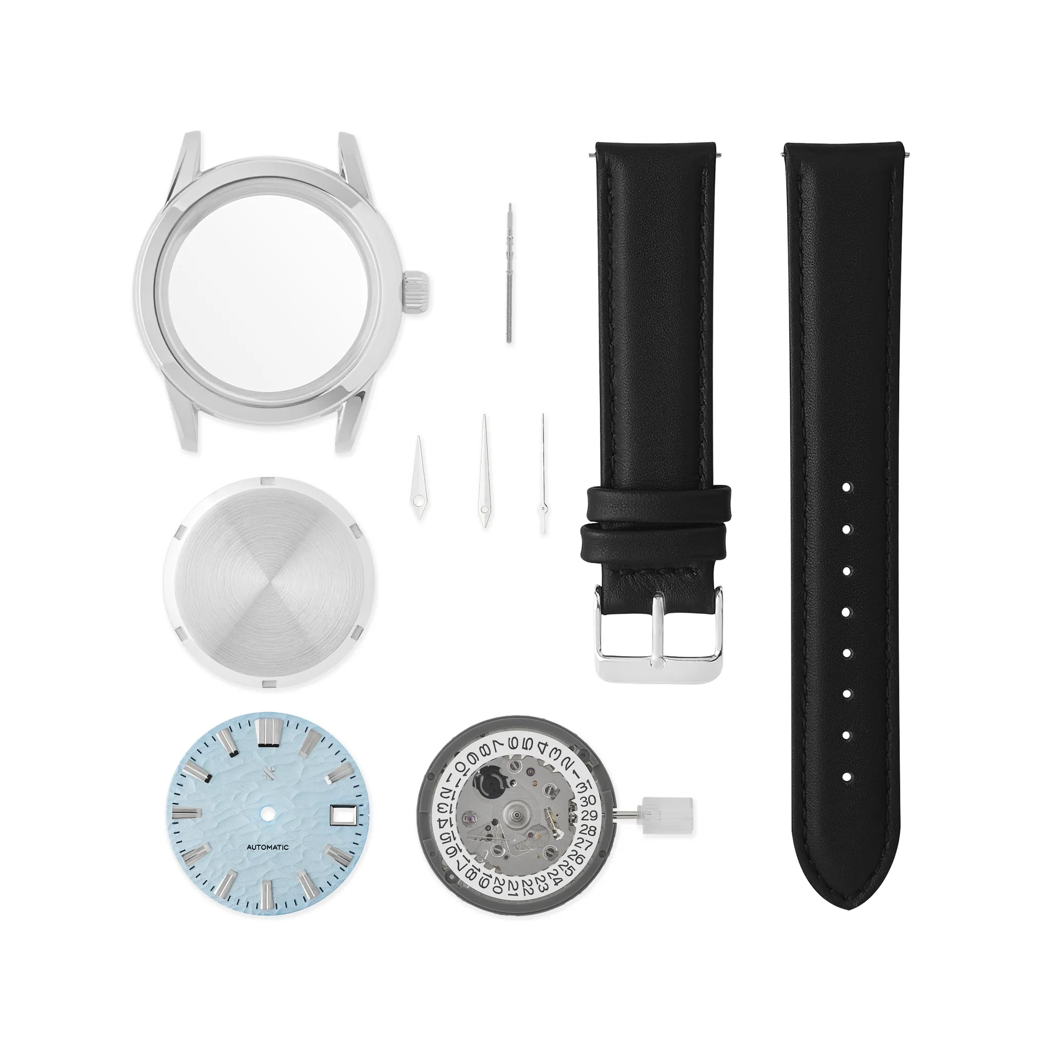 NMK-WK17 DIY Watchmaking Kit: GS Wave Dress Watch